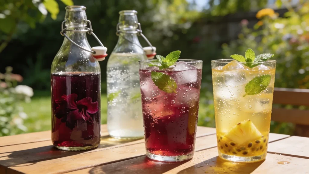 Wasserkefir Limonade selber machen: 5 spritzige Sommer-Rezepte ohne Zucker